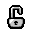 Silver Padlock